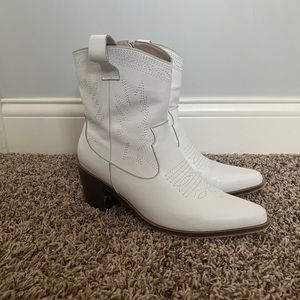 White Cowboy Boots